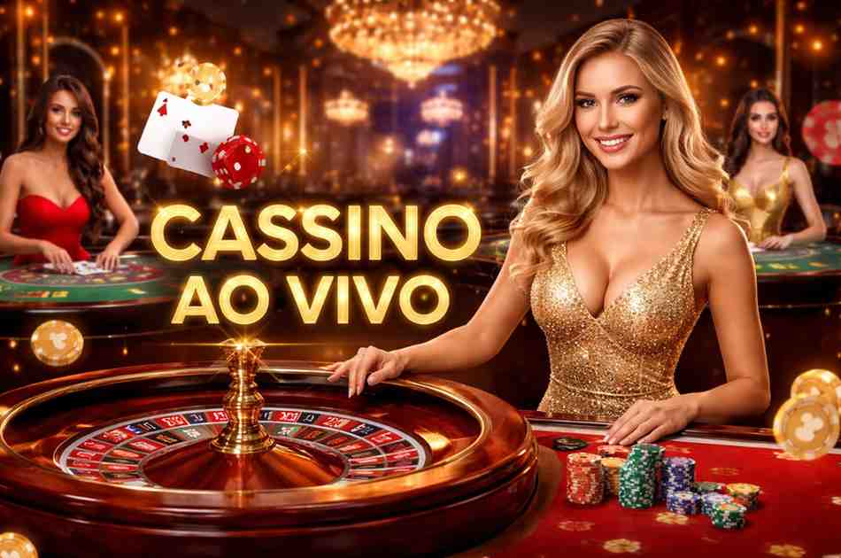 Cassino ao vivo 9FUN com dealer profissional em mesa interativa